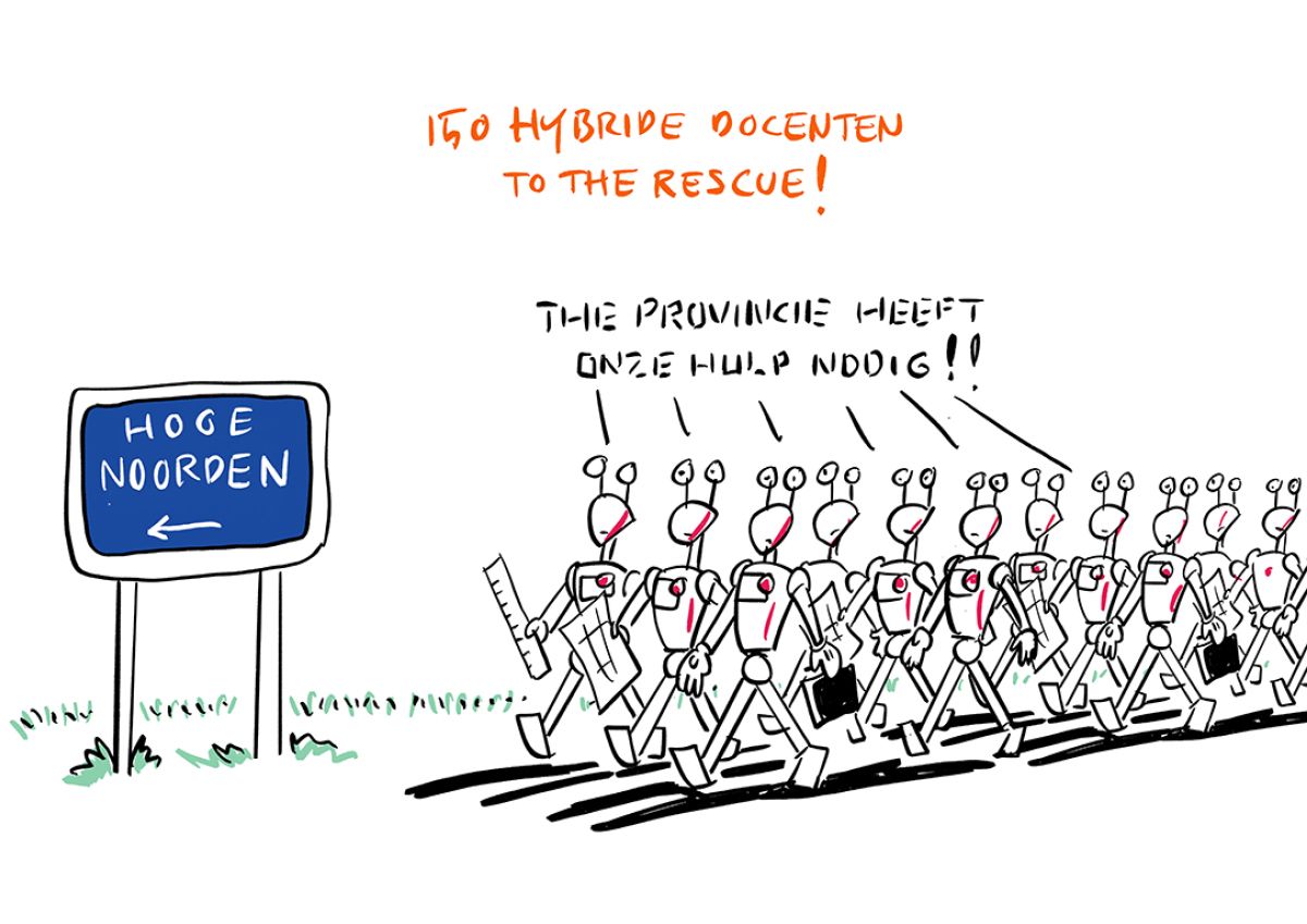 150 hybrede docenten to the rescue!